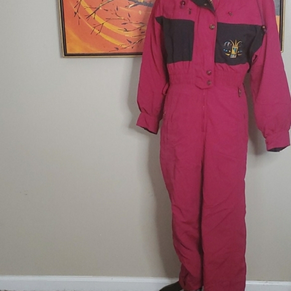 Vintage Bogner Onepiece Ski/Snow Suit 1980s/1990s Size 12 Regular - Picture 9 of 12